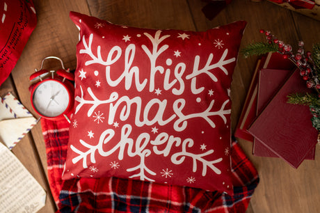 Set mit weihnachtlichen Dekokissenbezügen 44×44cm