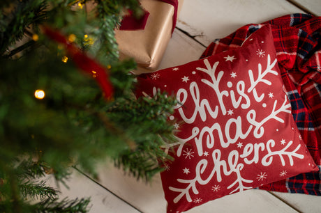 Set mit weihnachtlichen Dekokissenbezügen 44×44cm