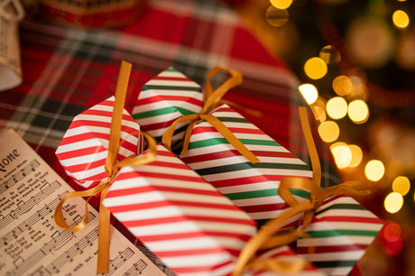 Schachteln in Bonbonform