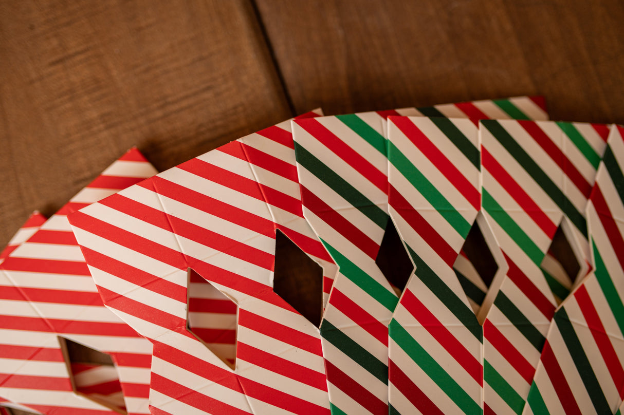 Schachteln in Bonbonform