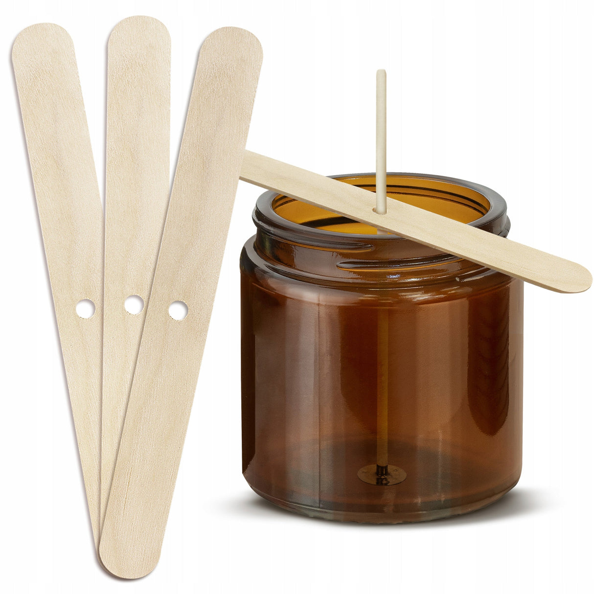 Stab zum Versteifen von Dochten