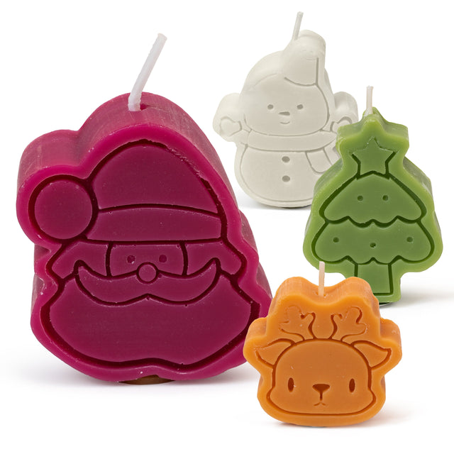 Weihnachtskerzen-Set 4-tlg.