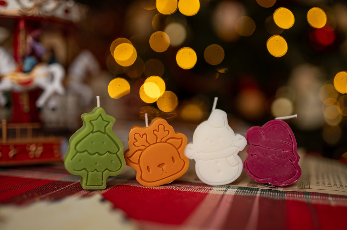 Weihnachtskerzen-Set 4-tlg.