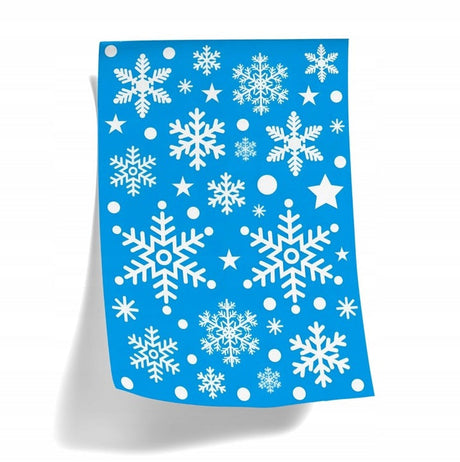 Weihnachts-Fensteraufkleber-Set