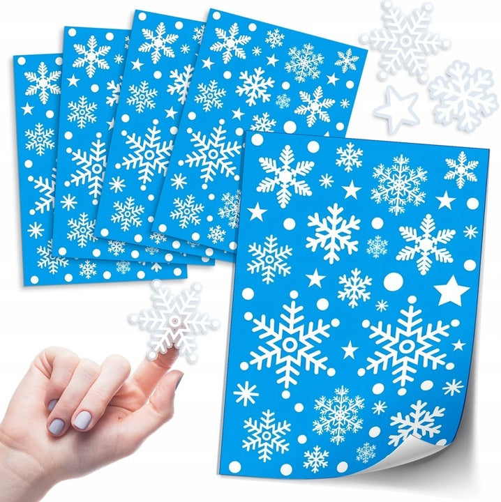 Weihnachts-Fensteraufkleber-Set