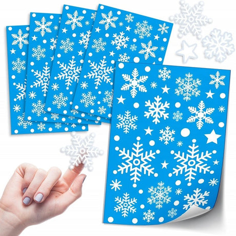 Weihnachts-Fensteraufkleber-Set