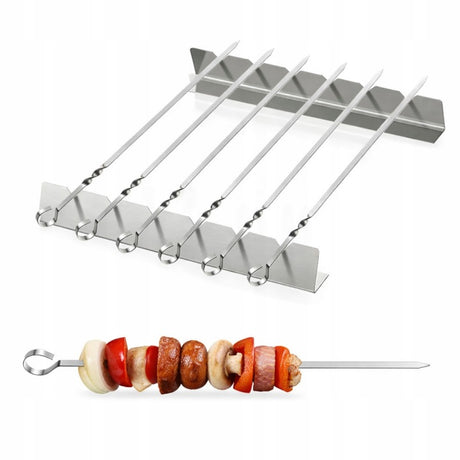Schaschlikspieße Set 40 cm 6 Stk.