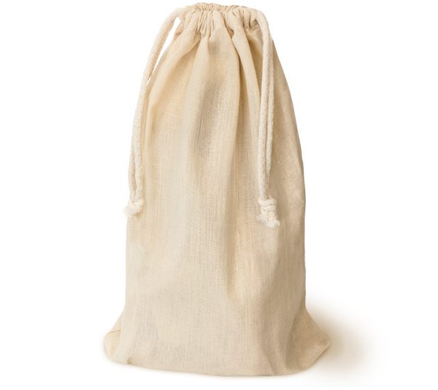 Baumwollsack Ecru 150x300 mm 140g