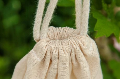 Baumwollsack Ecru 150x300 mm 140g