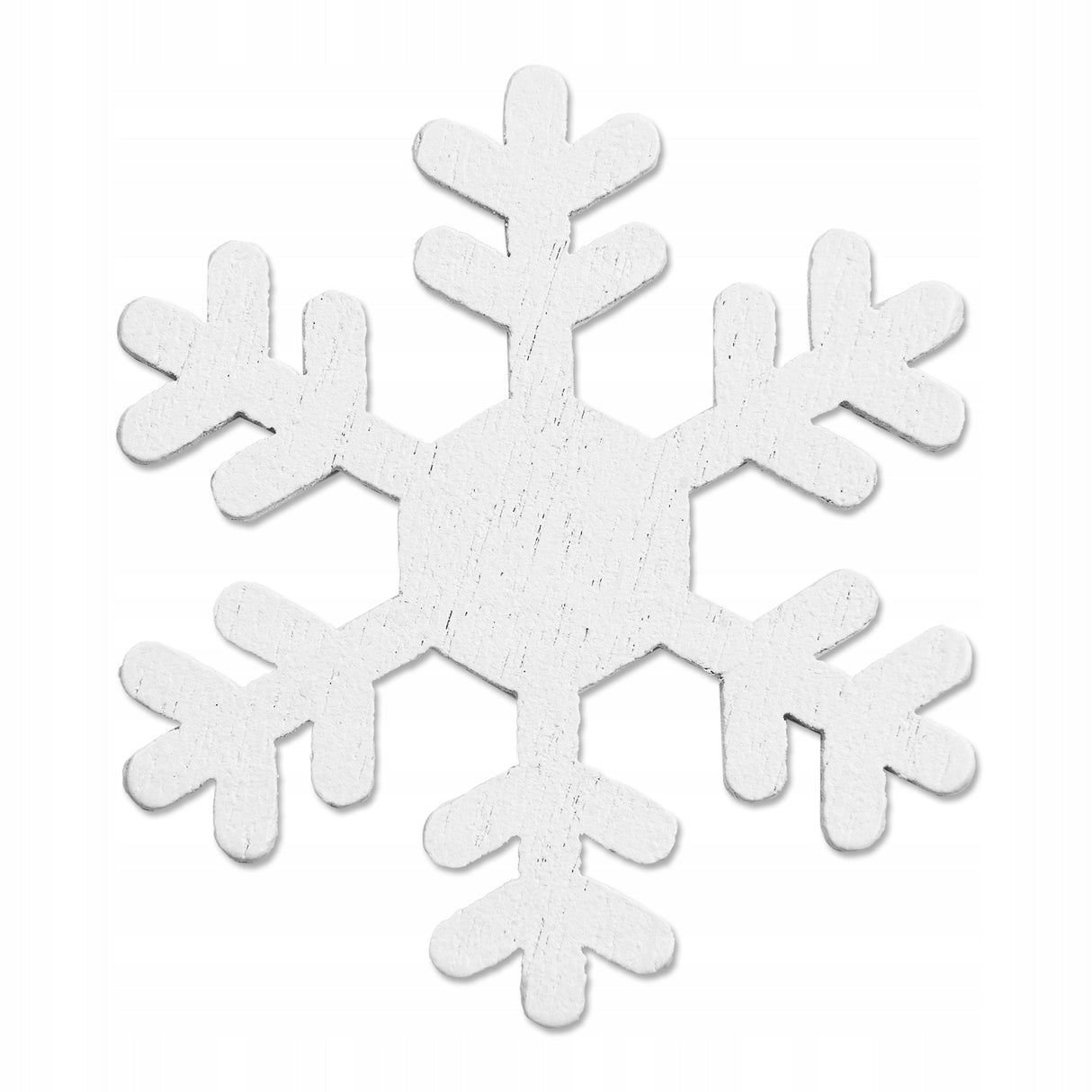 Holzschneeflocken 6 Stk.