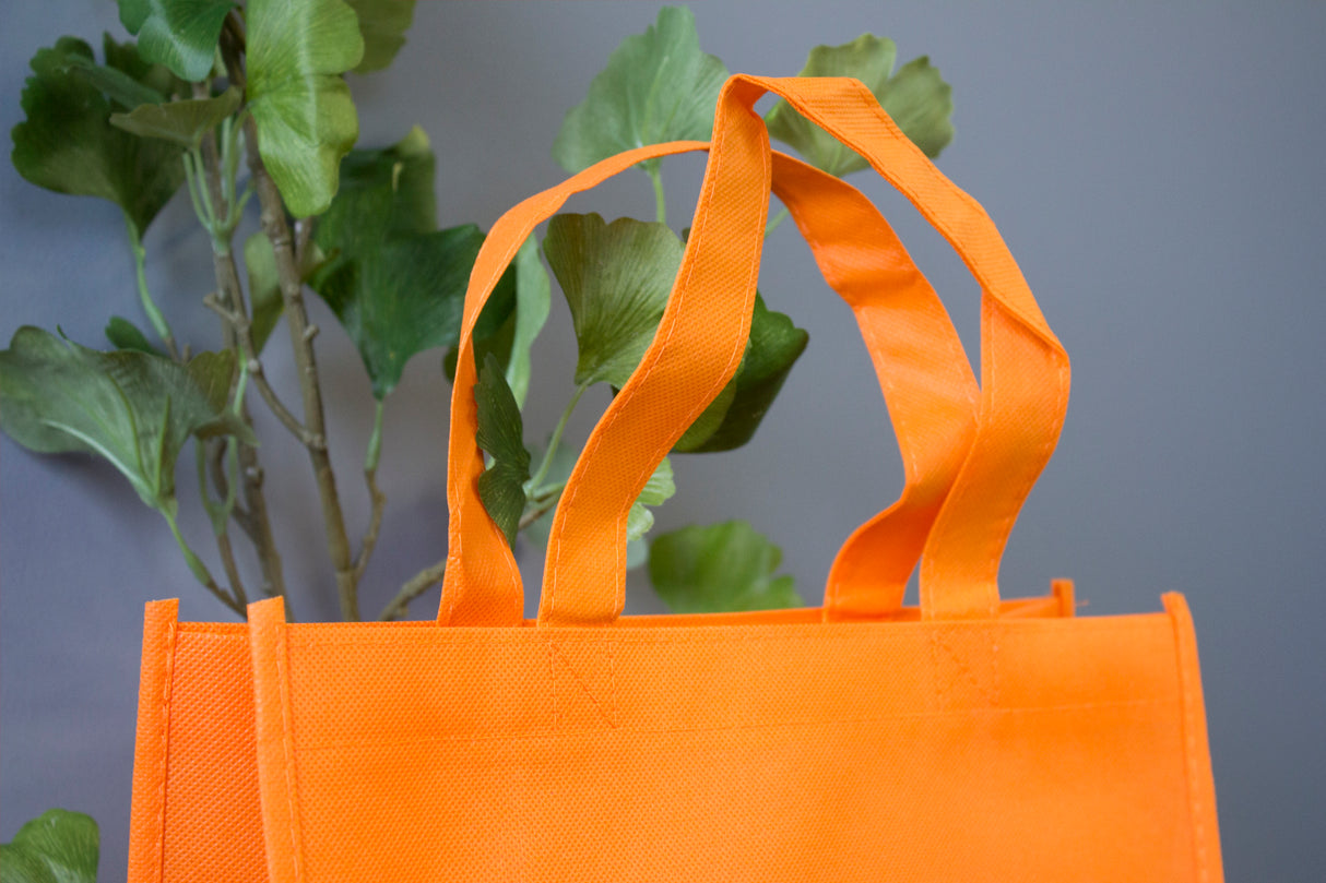 PP-Tasche orange - 300x150x350mm Griff: 38cm