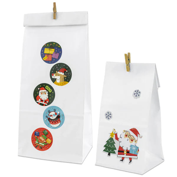 Weihnachten Geschenktüten aus rotem Papier