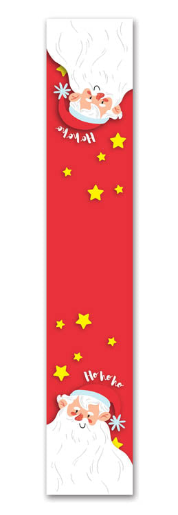 Große Weihnachtsaufkleber für Geschenke BLATT MIX