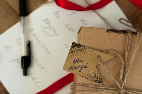 Tischkarten und Geschenkanhänger DOTS 10 St.