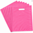Plastiktüten 250 x 300 mm, 50 Stück – verschiedene Farben Rosa