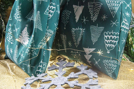 Weihnachtliche Stoffbeutel 2 Stk.