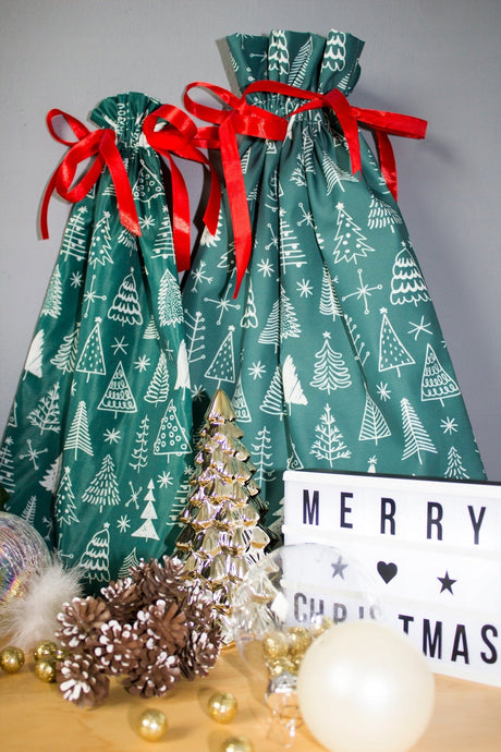 Weihnachtliche Stoffbeutel 2 Stk.