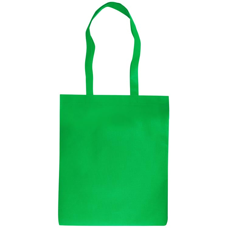 Polypropylen Tasche Grün - 360x420mm, Henkel: 70cm