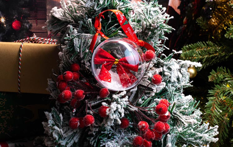 Transparente Kunststoffkugeln 5 Stk.