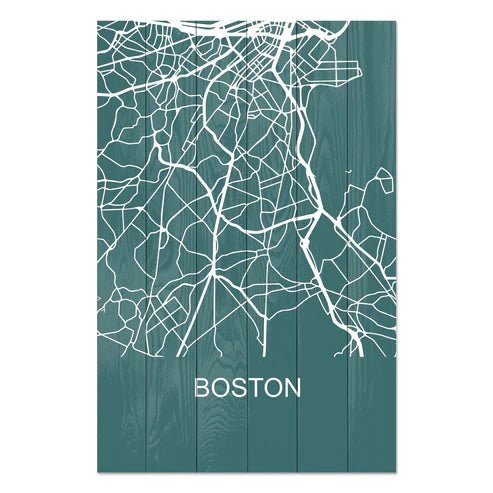 Wanddeko Holz - Boston