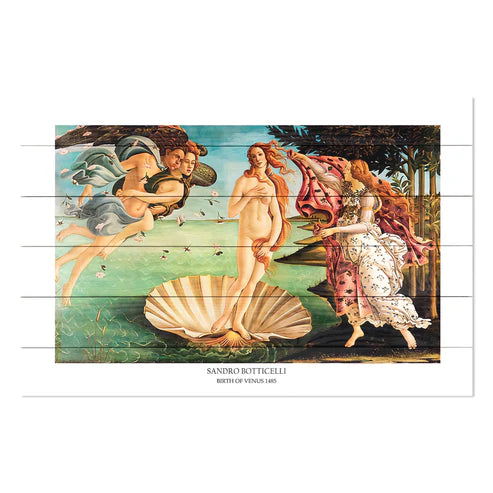 Wanddeko Holz - Wenus Botticelli