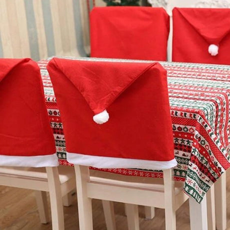 Weihnachten Stuhl deckt Satz von 6pcs.