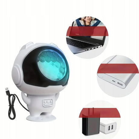 Astronaut LED-Laserprojektor
