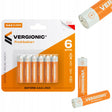 Vergionic AAA Alkalibatterien 6 Stk. R3