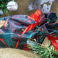 Polyester Weihnachtssack 30x45cm Rentier
