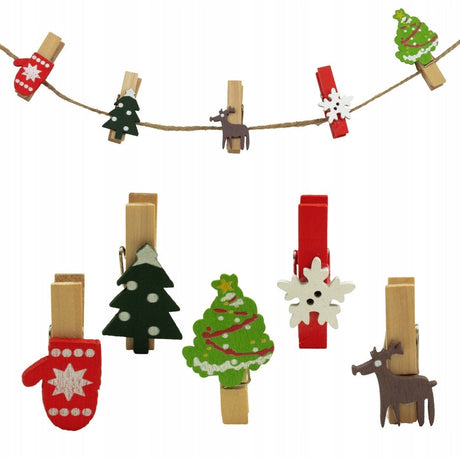 Holzklammern 10 Stk.