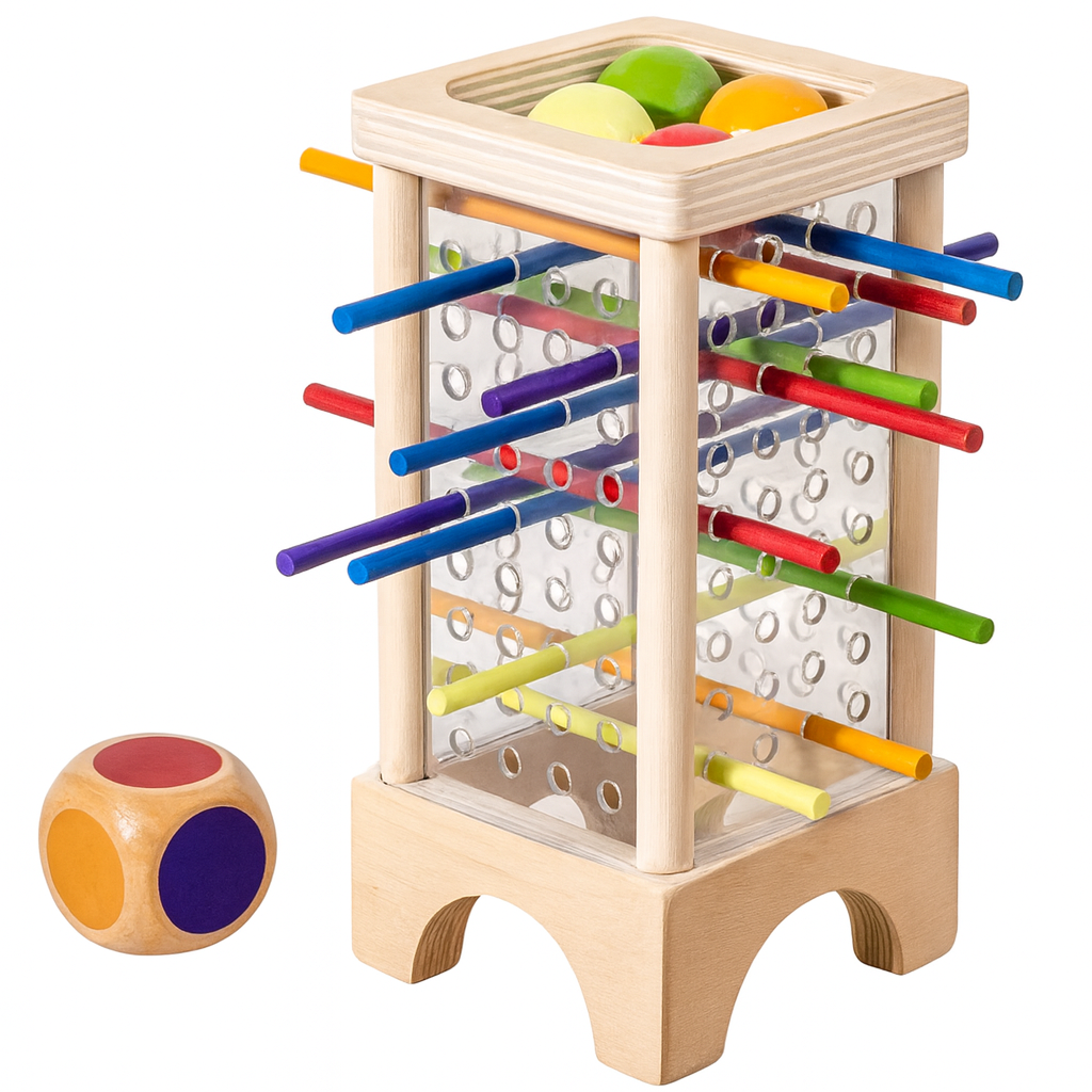 Lernspiel aus Holz 3+