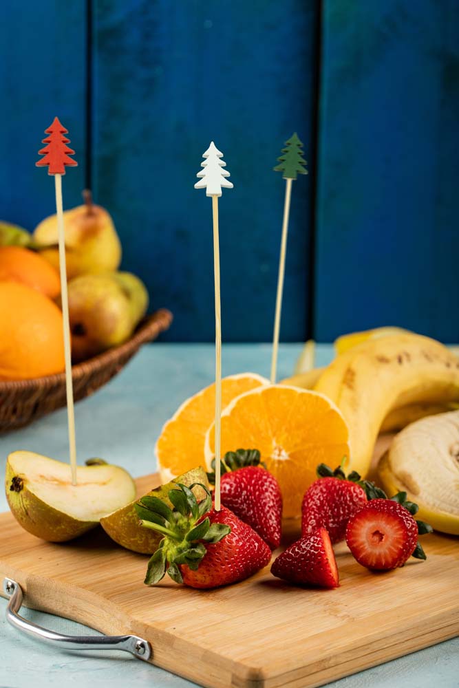 Weihnachts-Zahnstocherstäbchen 50 Stk.