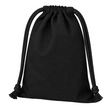 Baumwollbeutel 150x150 mm – Schwarz