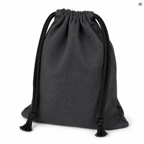 Baumwollbeutel 250x300 mm – Graphit