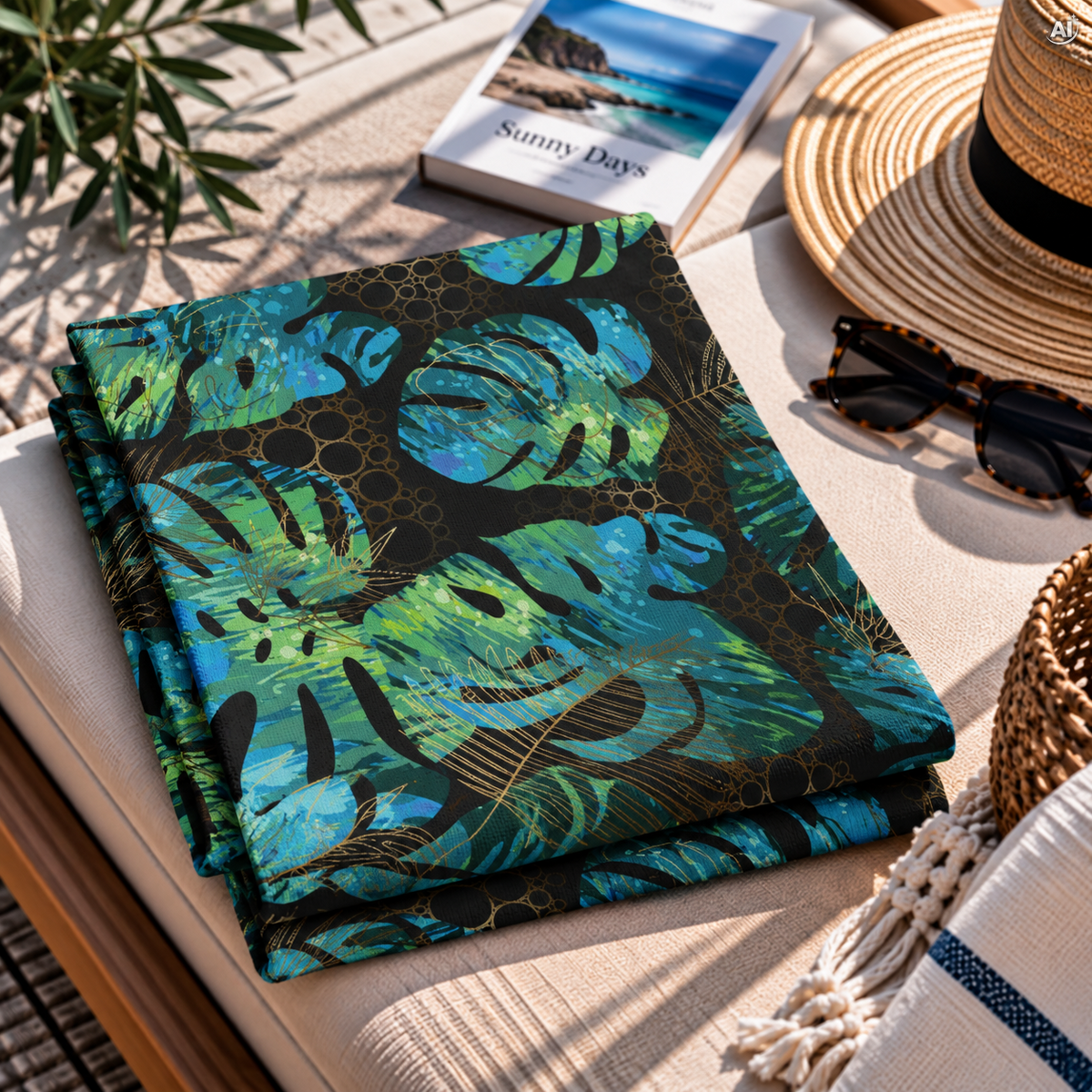 Herstelreferentie groene monstera