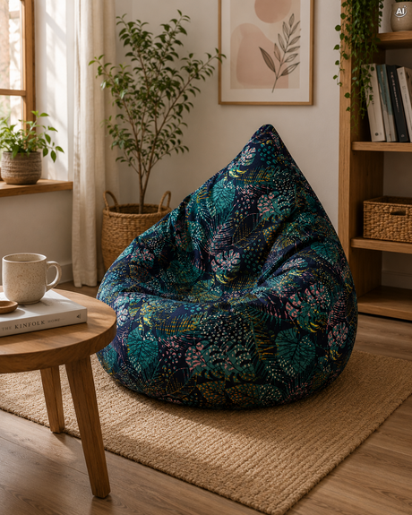 Bean Bag Sitzsack – XXL-Beutel mit 300 l – NEON