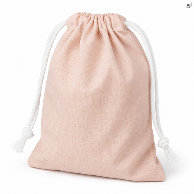 Baumwollbeutel mit Kordelzug 15 x 20 cm, 145 g/m²