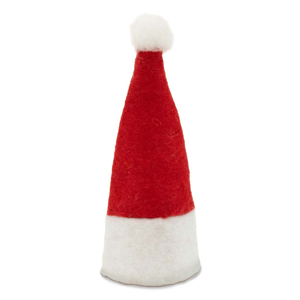 Dekorative Weihnachtsmützen des Heiligen Nikolaus 3,5x8cm 10 Stück