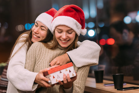 Weihnachtsmannmütze rot