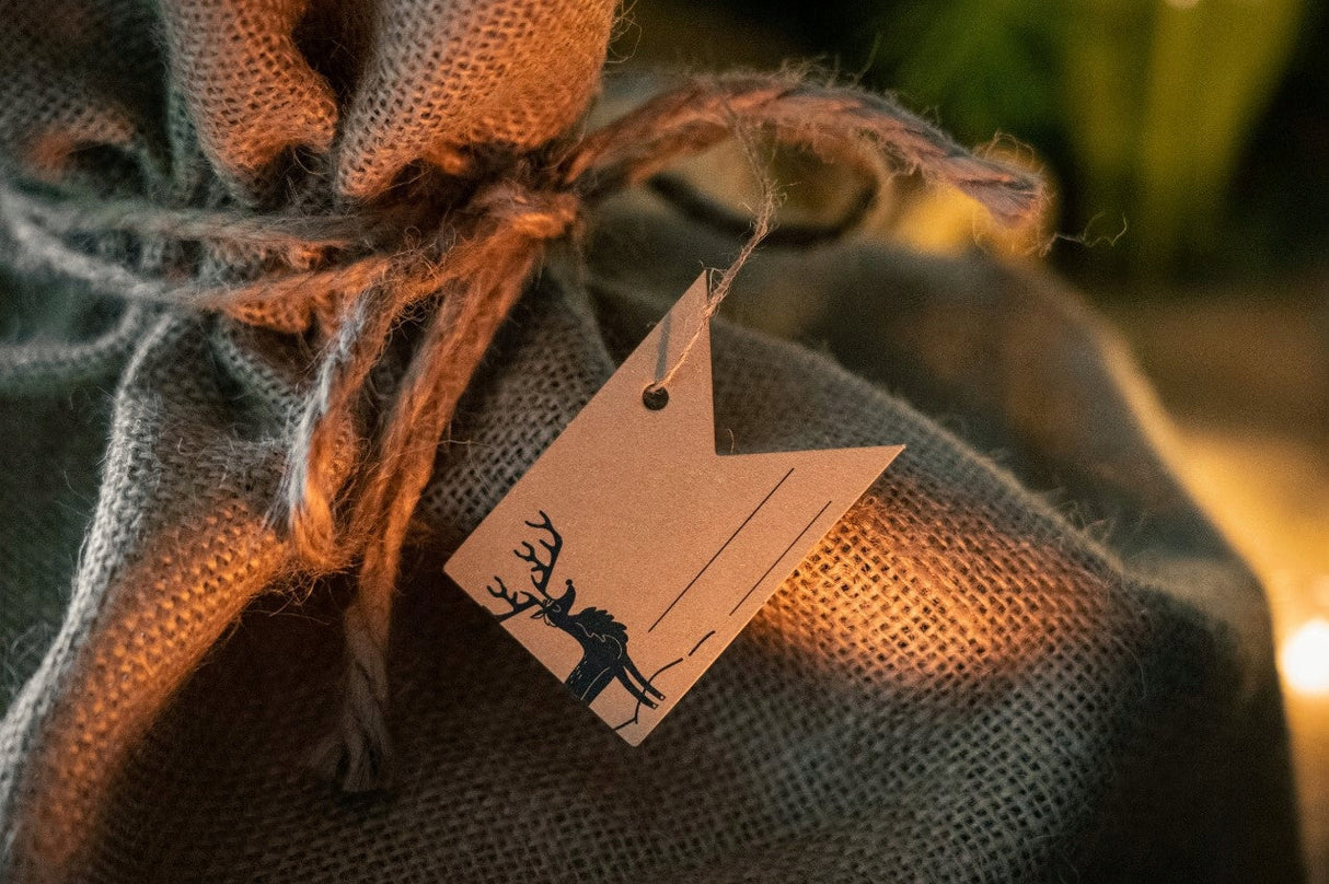 Set Weihnachtsgeschenktüten – verschiedene Größen und Zubehör 8-tlg.