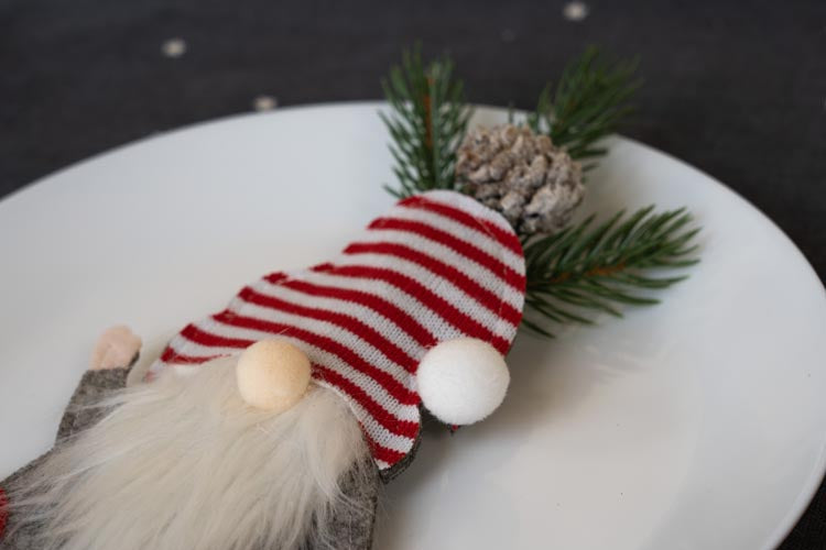 Weihnachtsbesteckhülle 3-tlg.