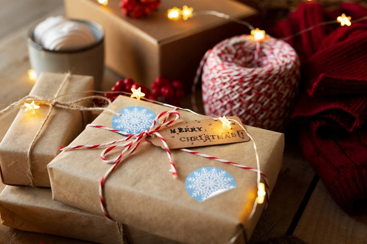 Weihnachts-Schneeflocken-Aufkleber, 10 Stück