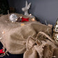 Weihnachts-Jute-Geschenkbeutel + Geschenkbox