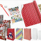 Weihnachten Geschenktüten aus rotem Papier