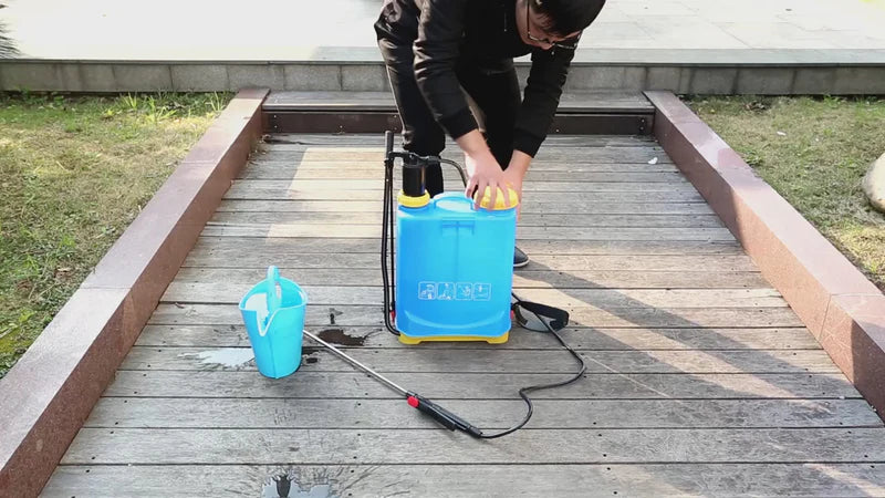 Druckspritze Gartenspritze – Rückenspritze, manuell, 16 L