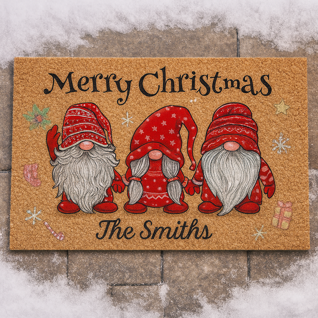 Weihnachtsfußmatte Frohe Weihnachten 60x40cm