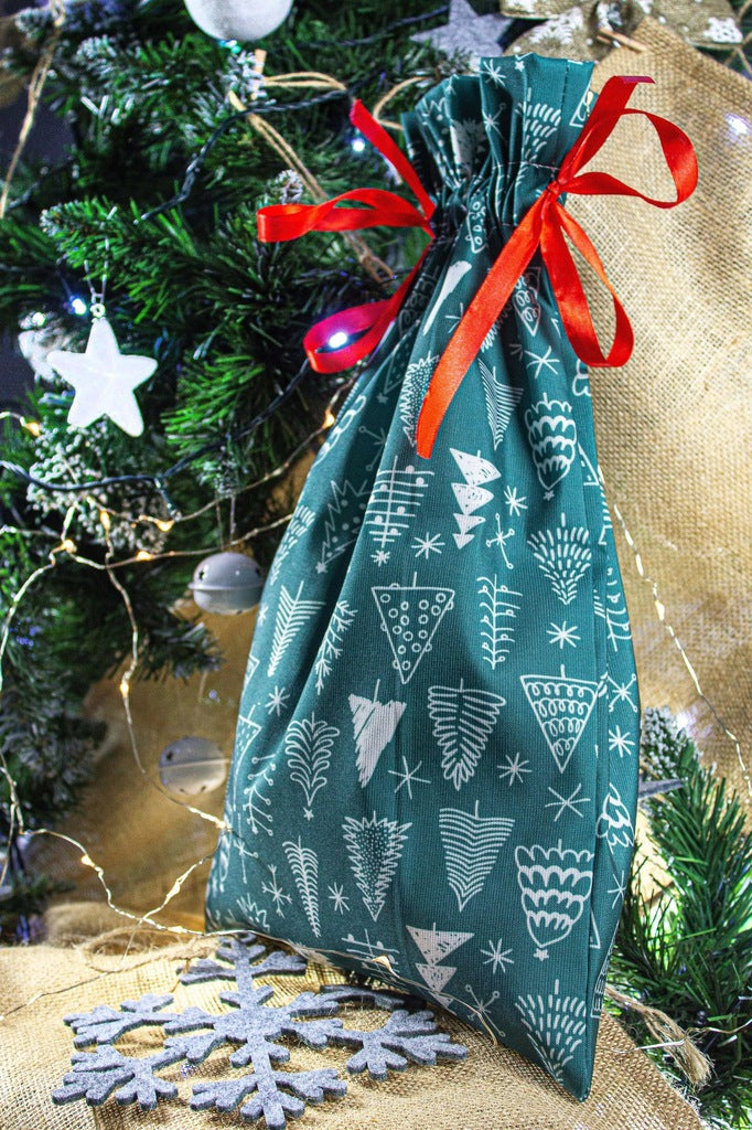 Weihnachtliche Stoffbeutel 2 Stk.