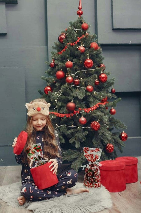 Weihnachts-Zellophantüten 125×175mm Grün 10St.