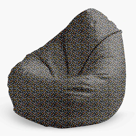 Bean Bag Sitzsack, 80 x 80 x 120 cm, Sitzkissen, mit Tragegriff Boden - QUADRATE