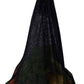 Baumwollnetzbeutel Schwarz 30x45 cm